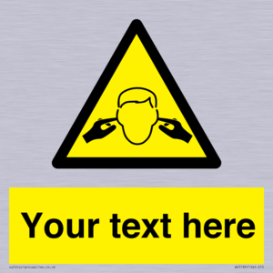 Custom Noise Hazard Sign